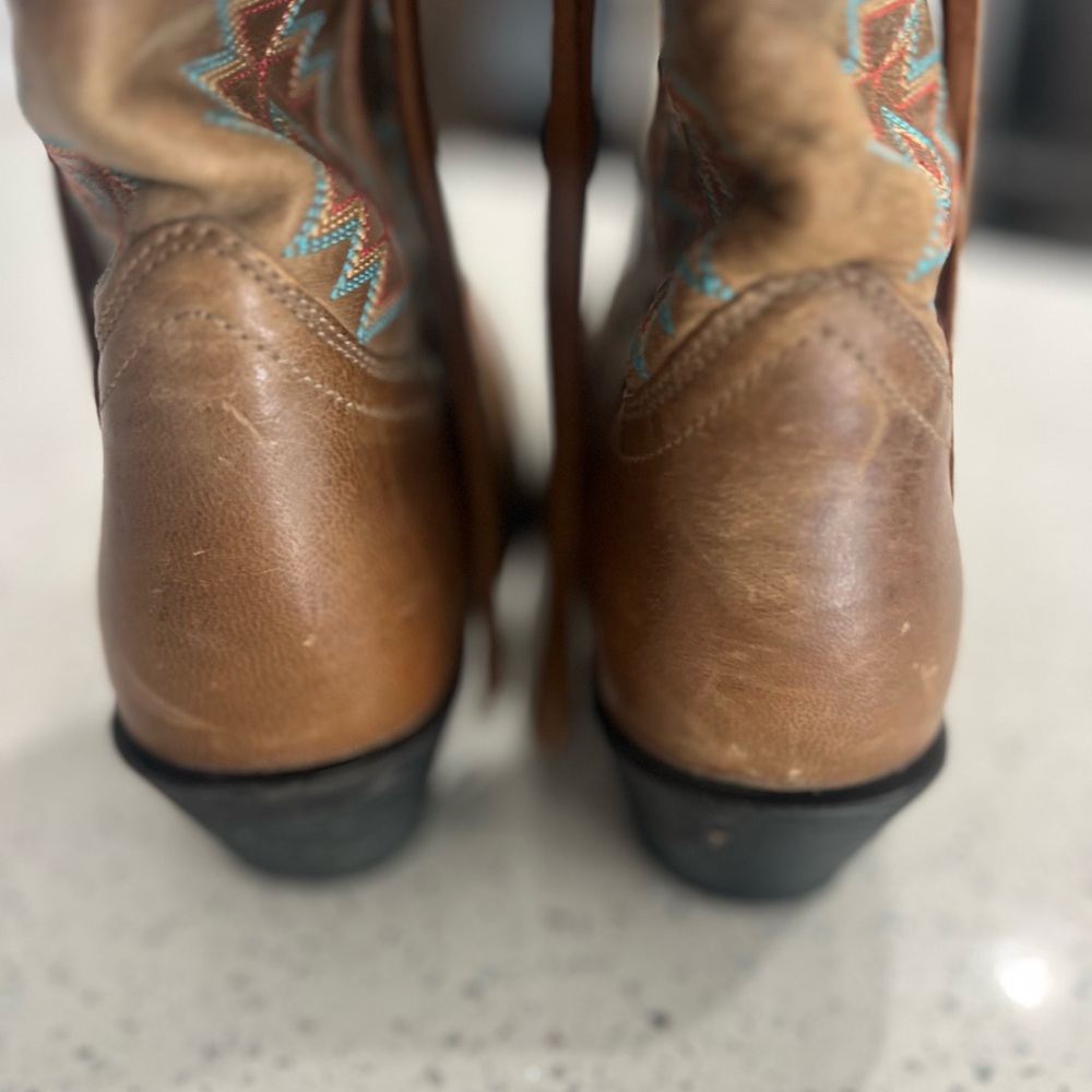 LAREDO WOMEN'S CHARMAYNE Cowboy Sz 9
WESTERN BOOTS SNIP TOE Teal - Picture 6 of 9